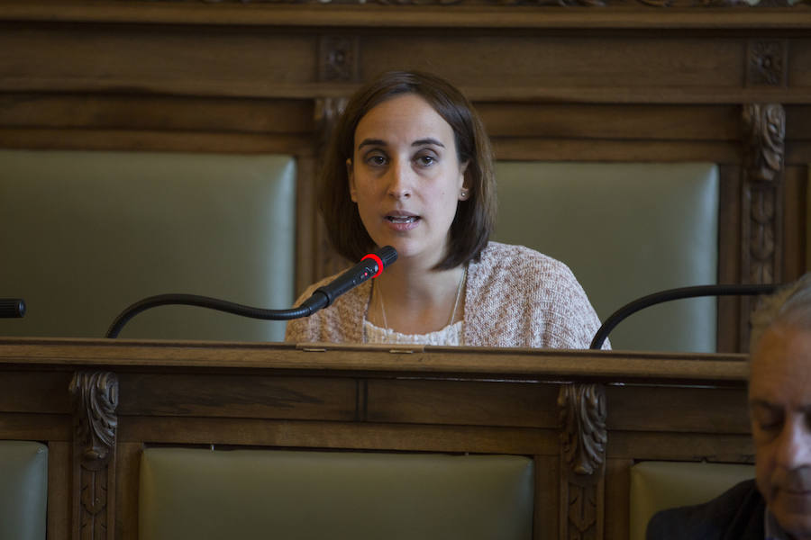 Pleno en el Ayuntamiento de Valladolid