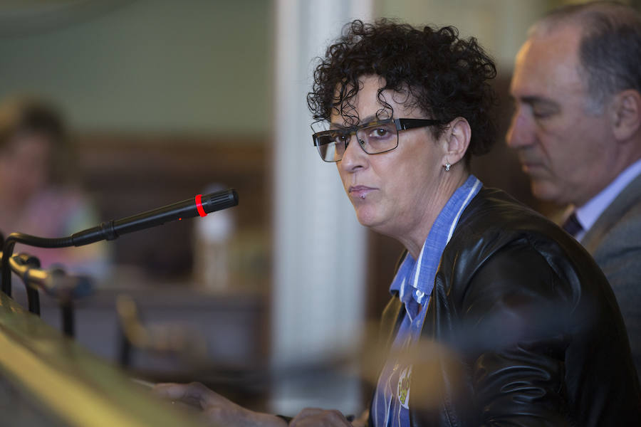 Pleno en el Ayuntamiento de Valladolid