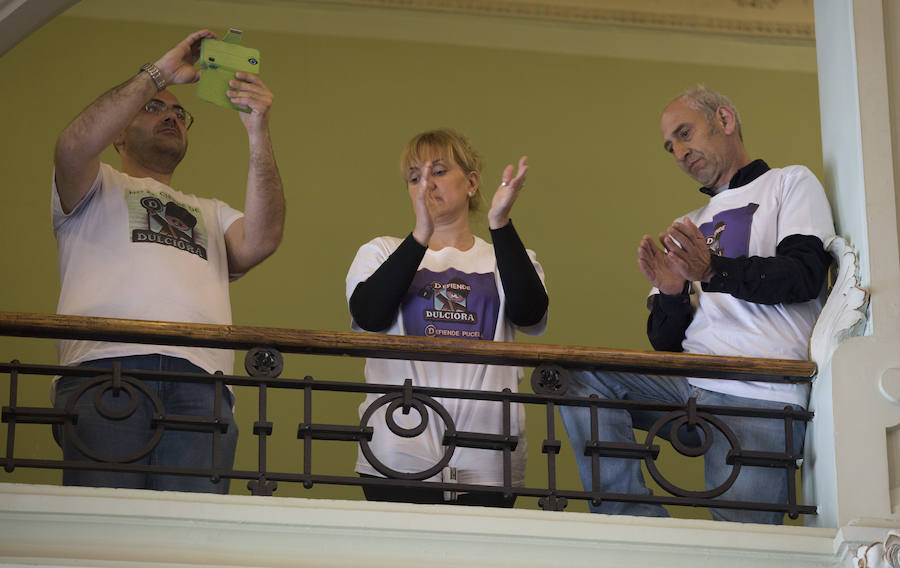 Pleno en el Ayuntamiento de Valladolid