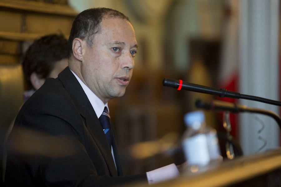 Pleno en el Ayuntamiento de Valladolid