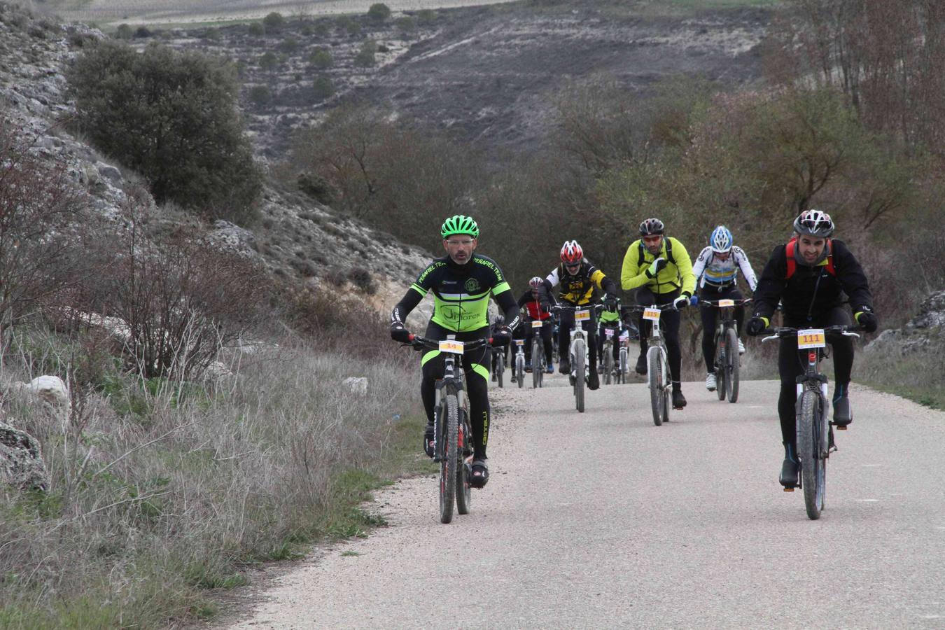 Primera etapa de la BTT Series de Valladolid celebrada en Campaspero (1/2)