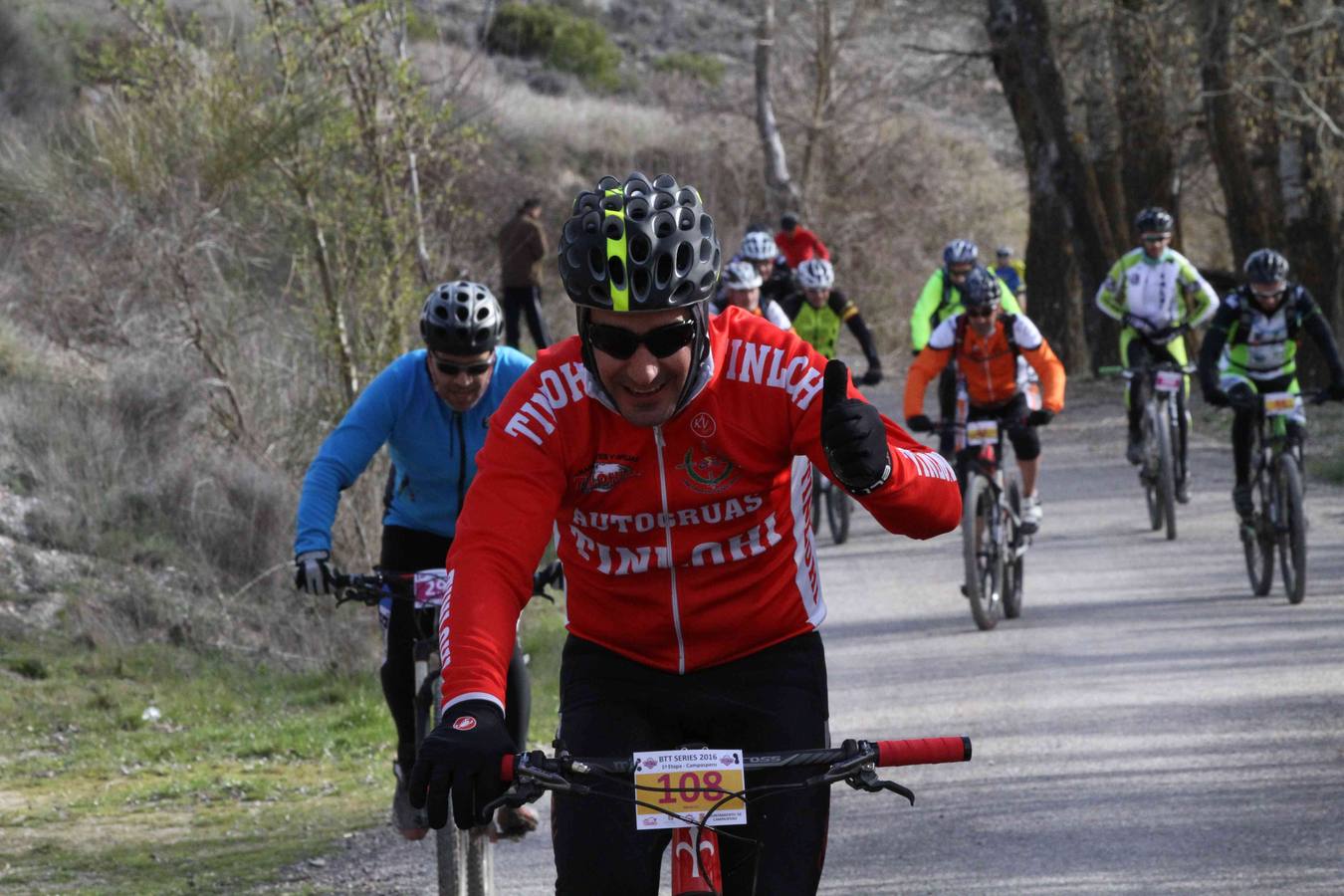 Primera etapa de la BTT Series de Valladolid celebrada en Campaspero (1/2)