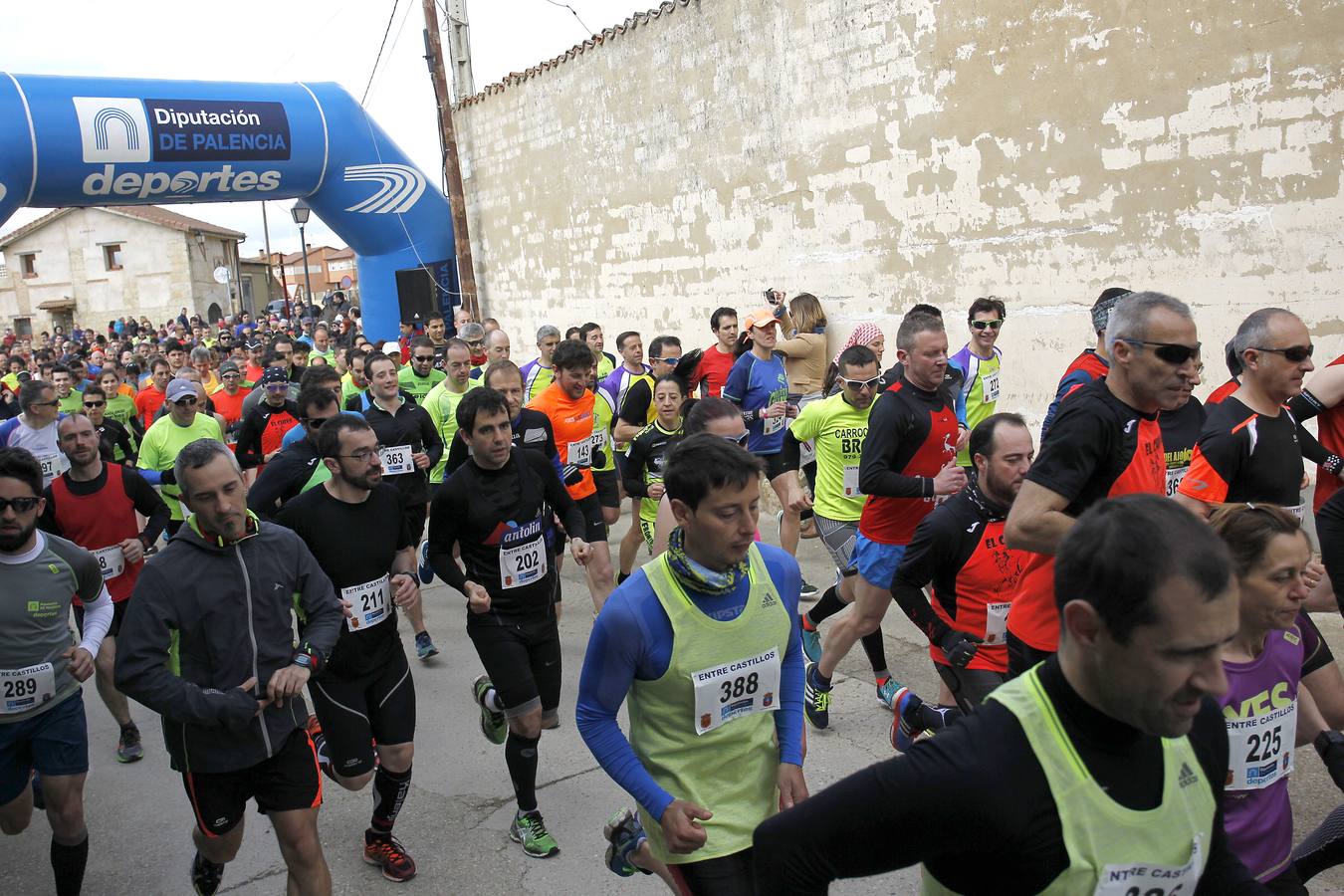 III Carrera Entre Castillos, entre Fuentes de Valdepero y Monzón de Campos