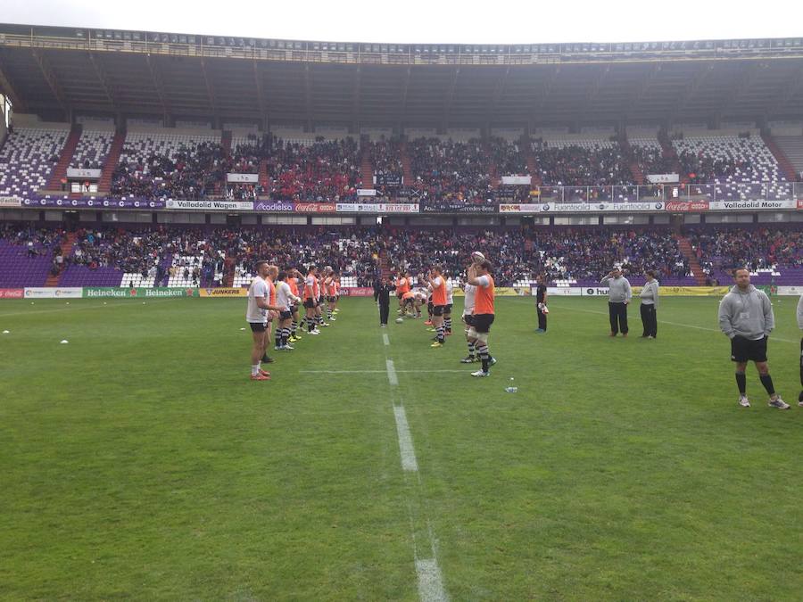 Fotos de las horas previas a la final de la Copa del Rey de rugby en Valladolid (1/3)