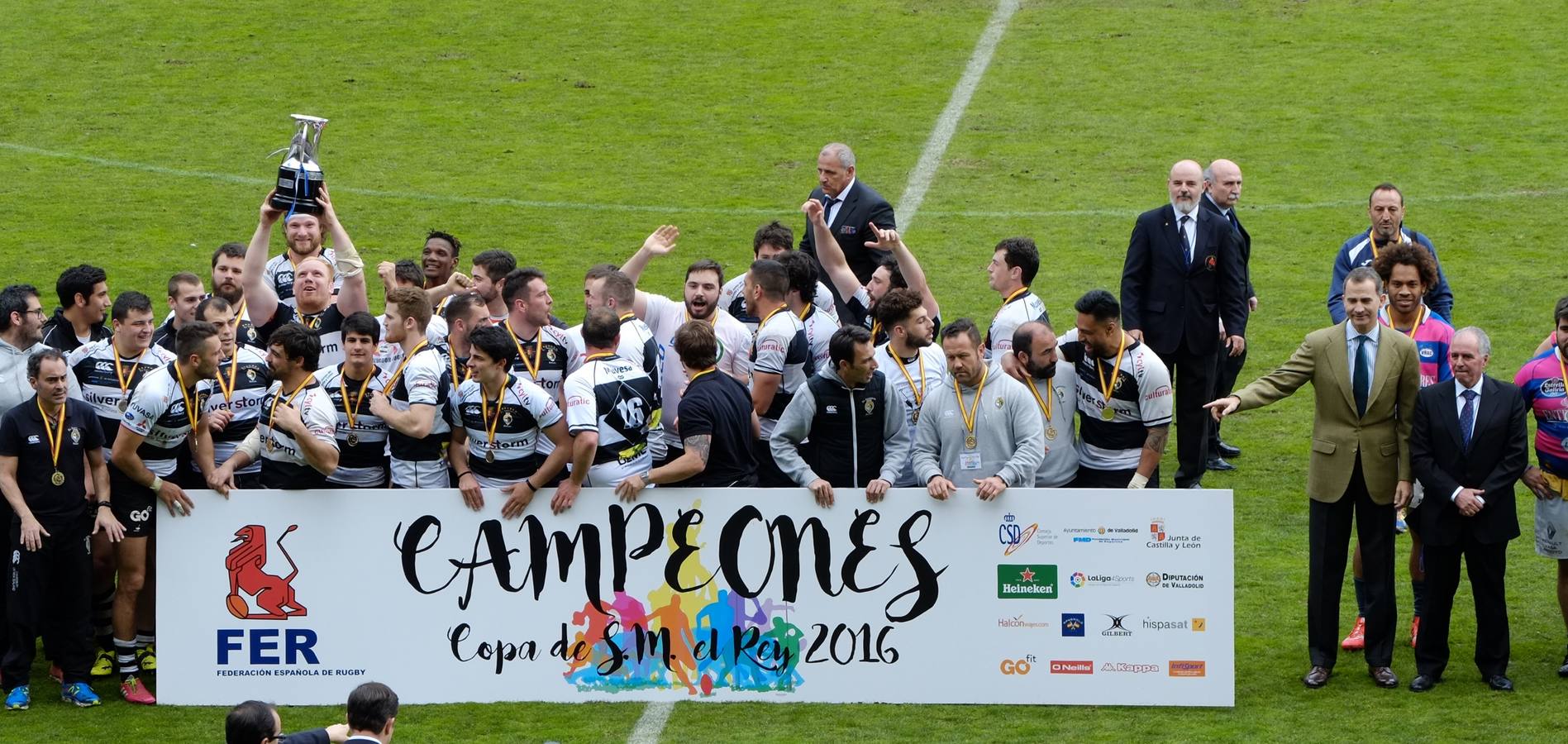 El Salvador, campéon de la Copa del Rey de rugby (1/2)