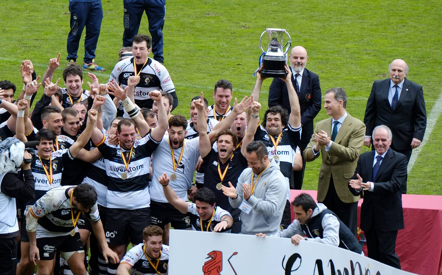 El Salvador, campéon de la Copa del Rey de rugby (1/2)