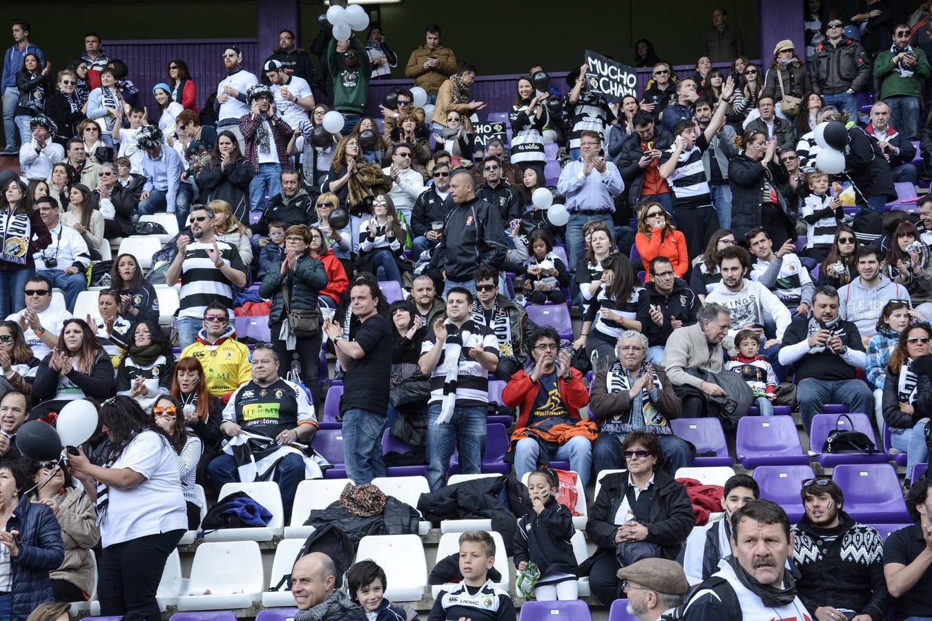 Fotos de las horas previas a la final de la Copa del Rey de rugby en Valladolid (1/3)