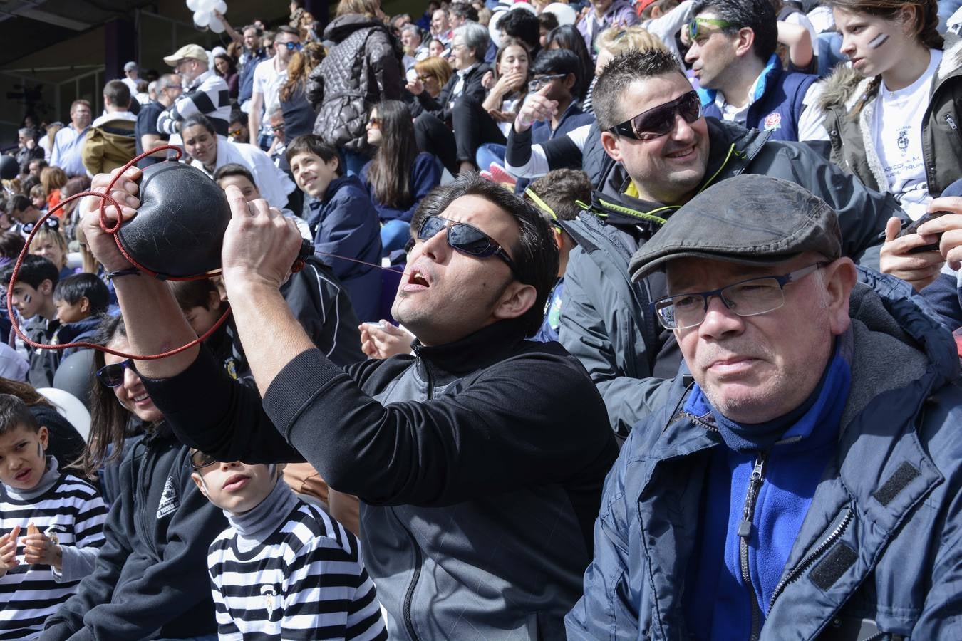 Fotos de las horas previas a la final de la Copa del Rey de rugby en Valladolid (2/3)