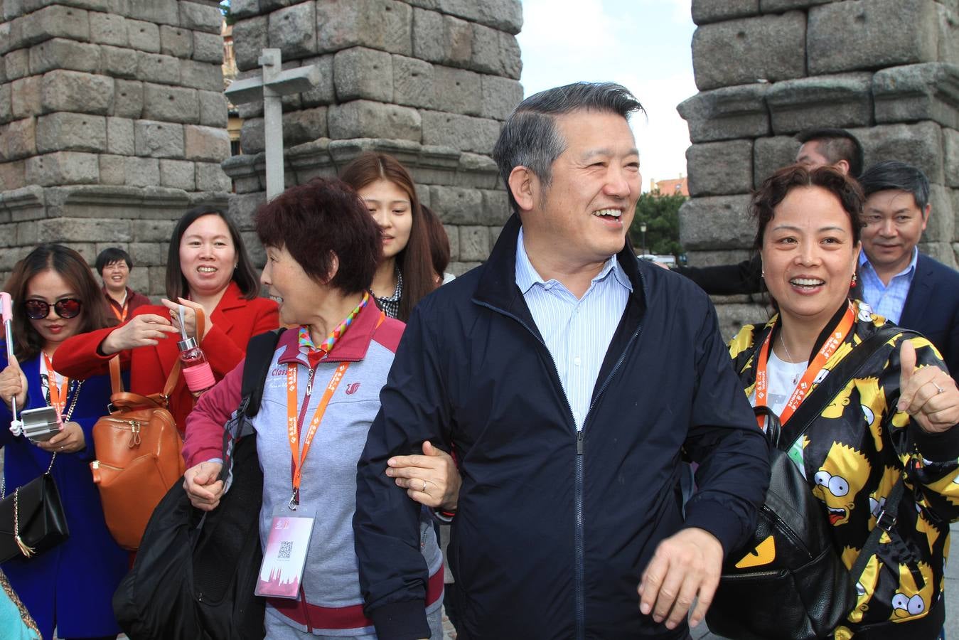 Un empresario chino visita Segovia junto a 700 directivos de sus empresas