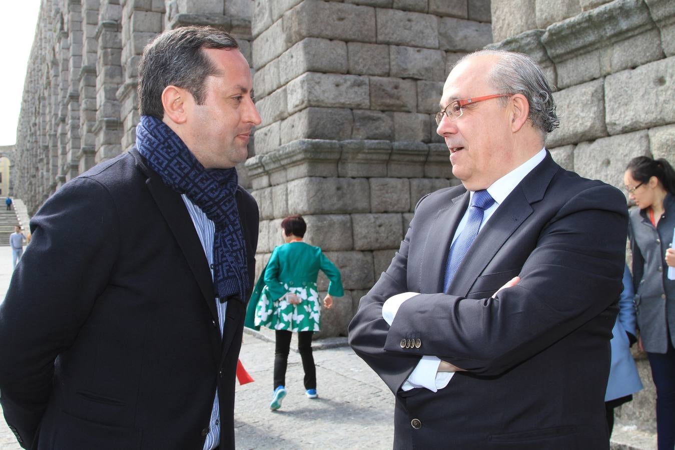 Un empresario chino visita Segovia junto a 700 directivos de sus empresas