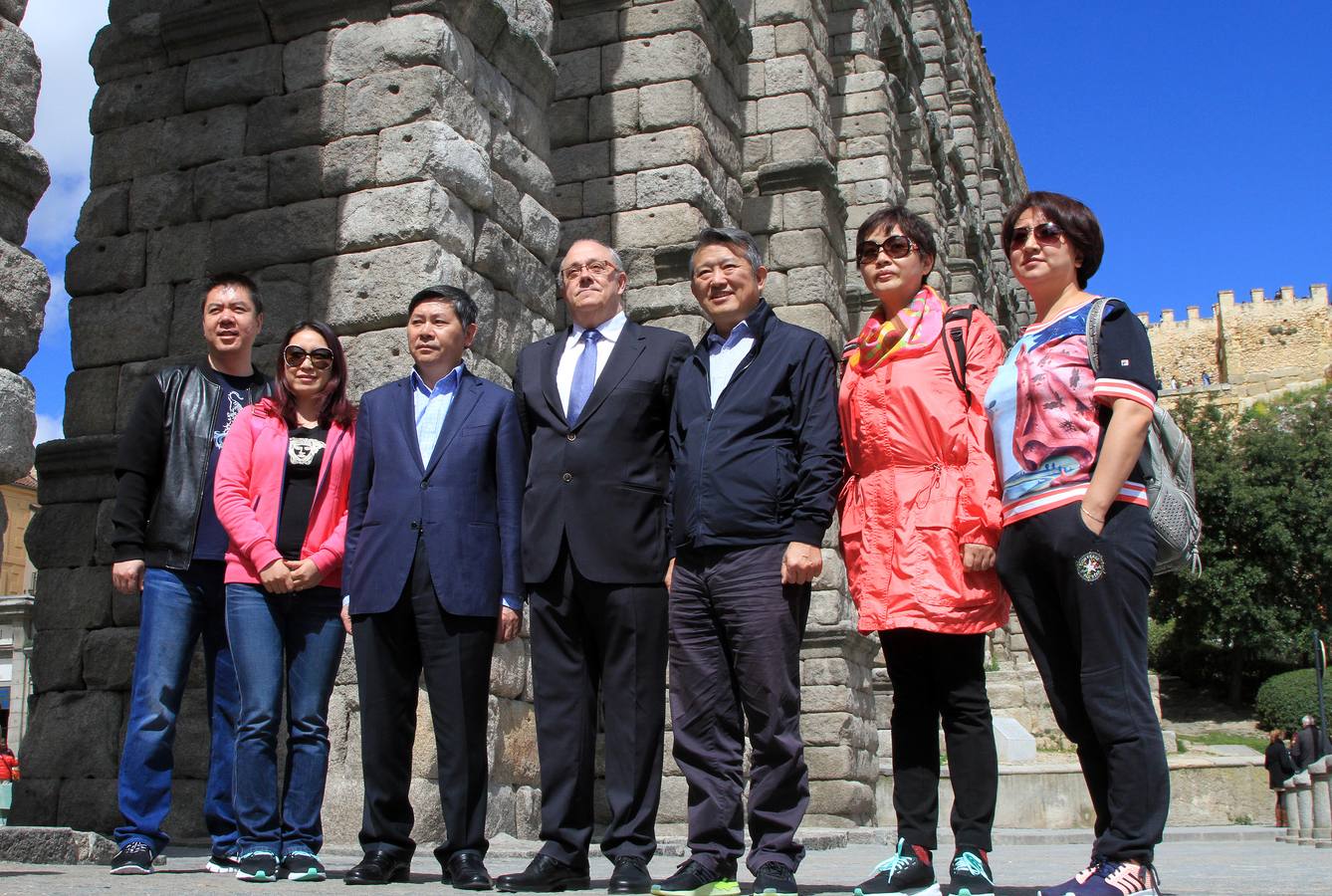 Un empresario chino visita Segovia junto a 700 directivos de sus empresas