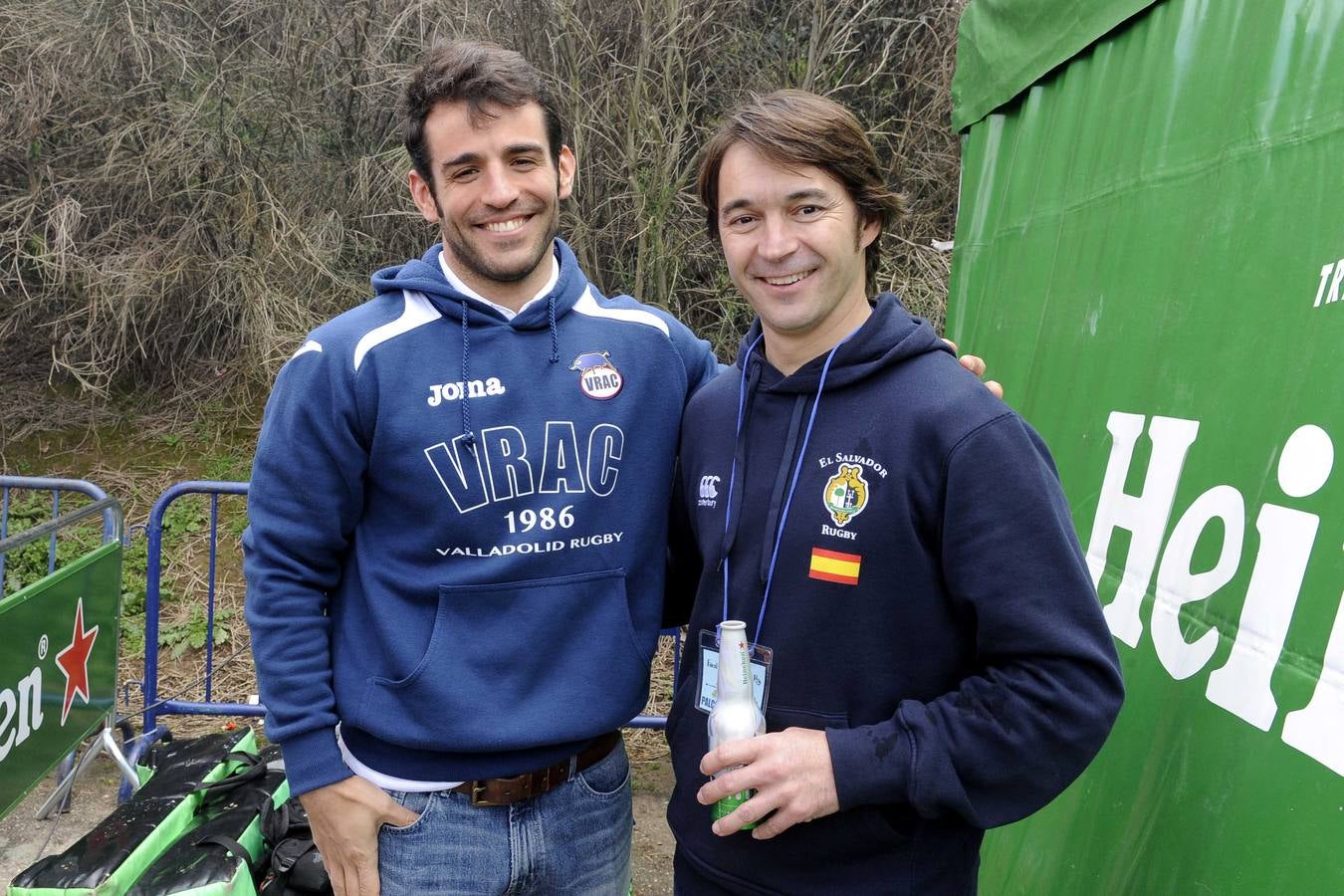 Primeras celebraciones de la Copa del Rey de rugby en la &#039;Fan Zone&#039;