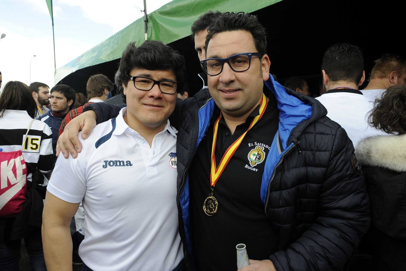 Primeras celebraciones de la Copa del Rey de rugby en la &#039;Fan Zone&#039;