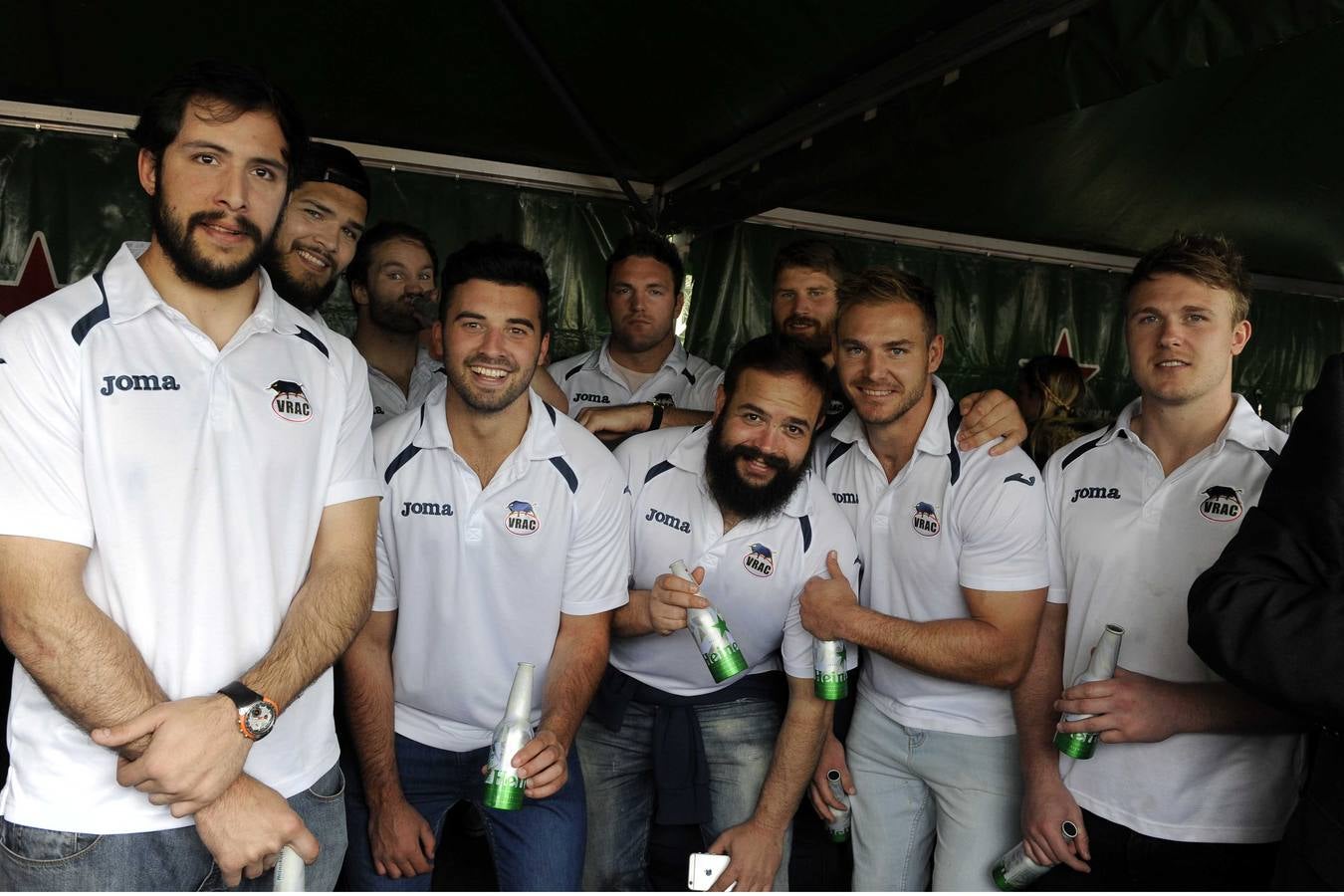 Primeras celebraciones de la Copa del Rey de rugby en la &#039;Fan Zone&#039;