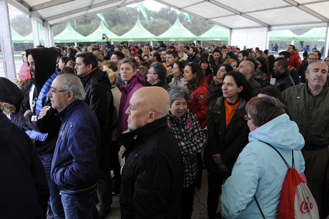 Primeras celebraciones de la Copa del Rey de rugby en la &#039;Fan Zone&#039;