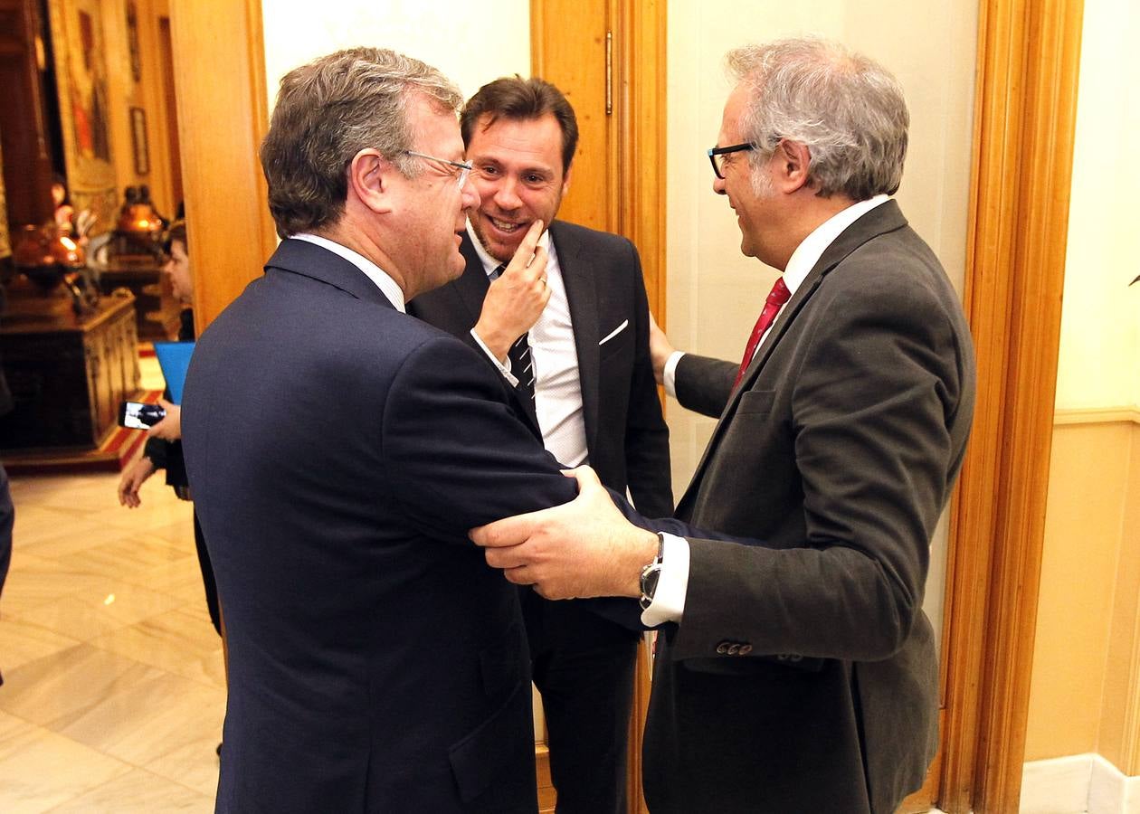El alcalde de León, Antonio Silván, visita Valladolid