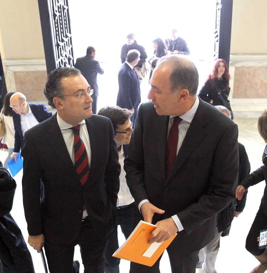 El alcalde de León, Antonio Silván, visita Valladolid