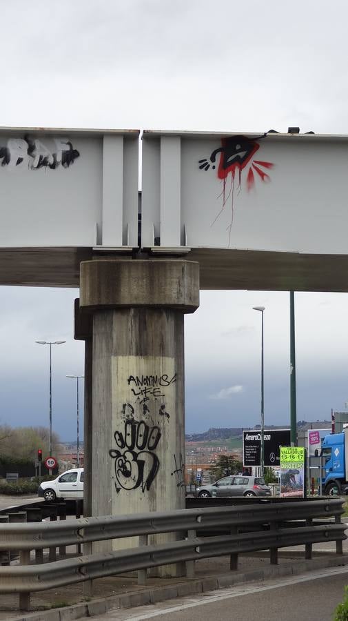 El grafiti que recorre toda la ciudad