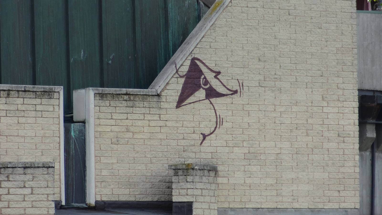 El grafiti que recorre toda la ciudad