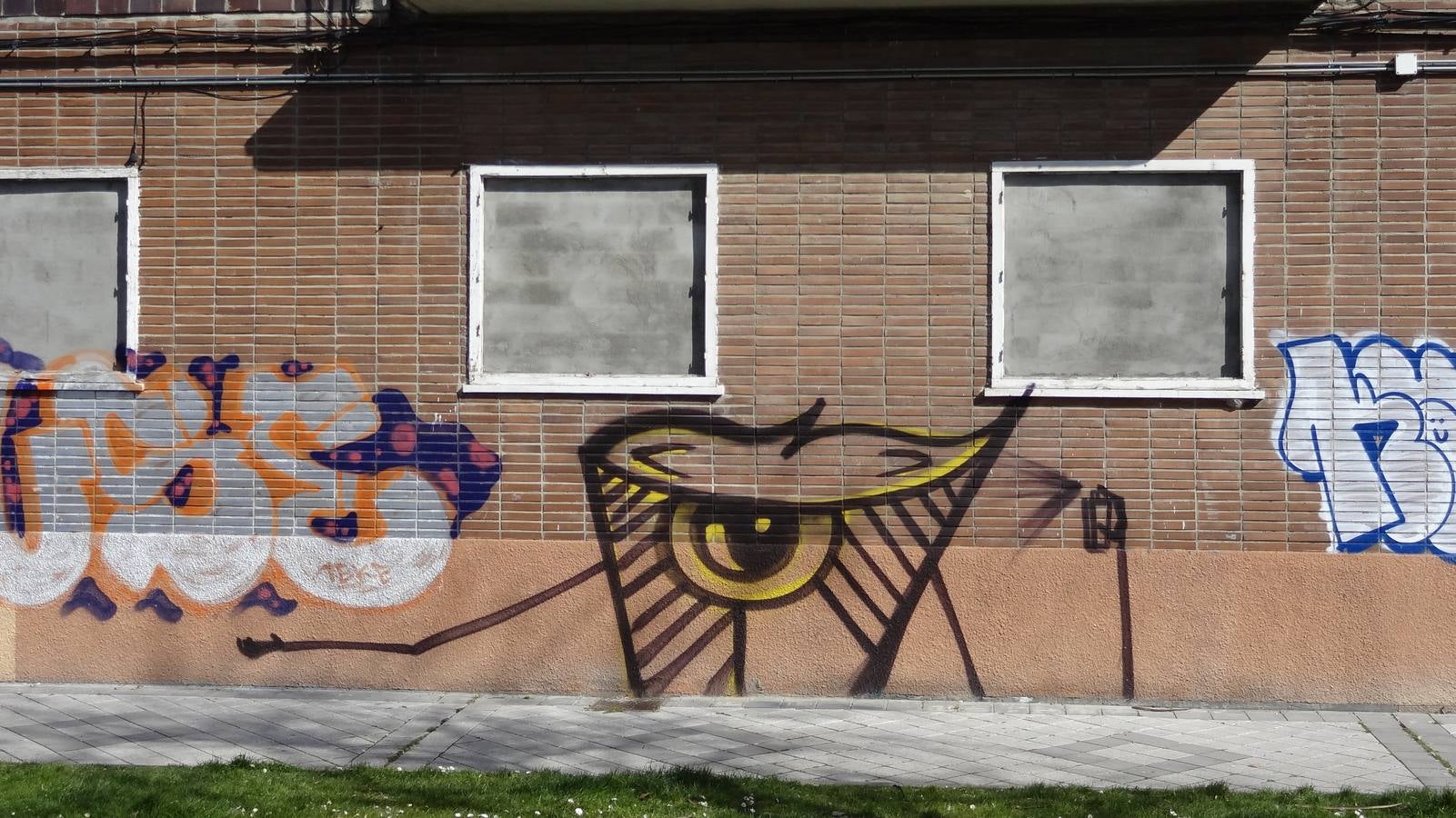 El grafiti que recorre toda la ciudad