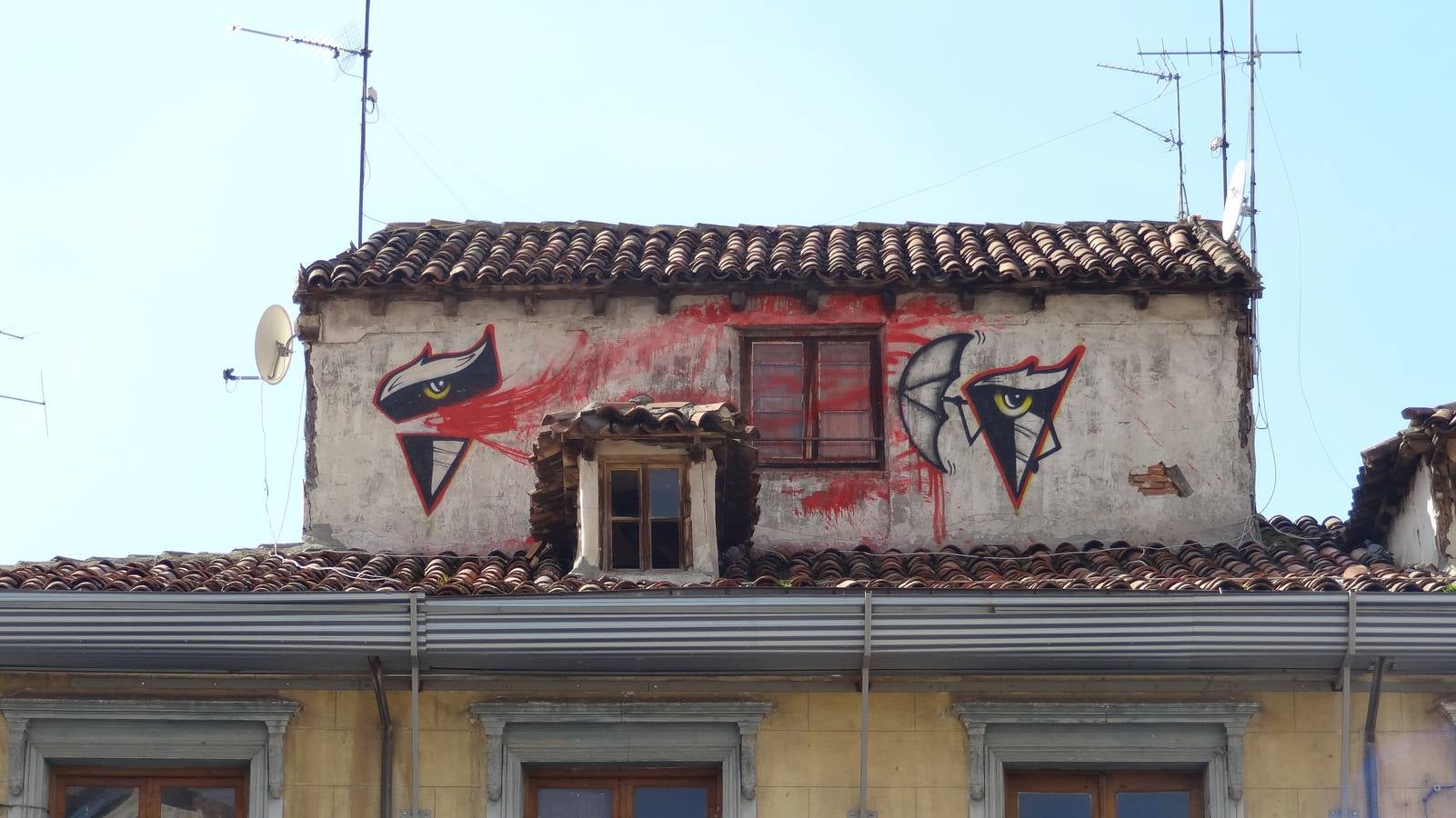 El grafiti que recorre toda la ciudad