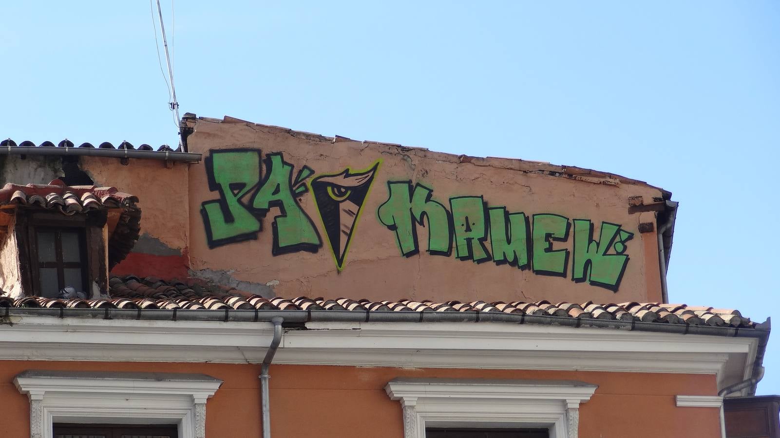 El grafiti que recorre toda la ciudad