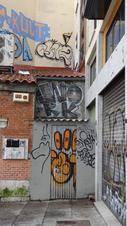 El grafiti que recorre toda la ciudad