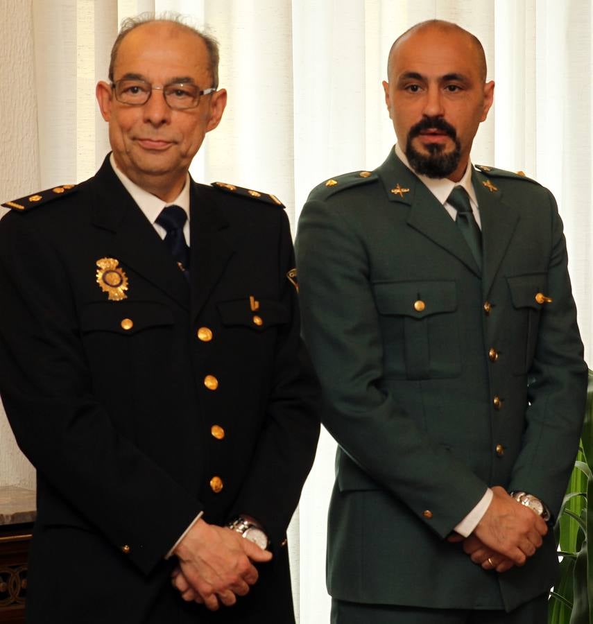 Entrega de distinciones a miembros de los cuerpos de Seguridad de Segovia
