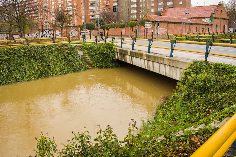 Crecida de los ríos Pisuerga y Esgueva en Valladolid