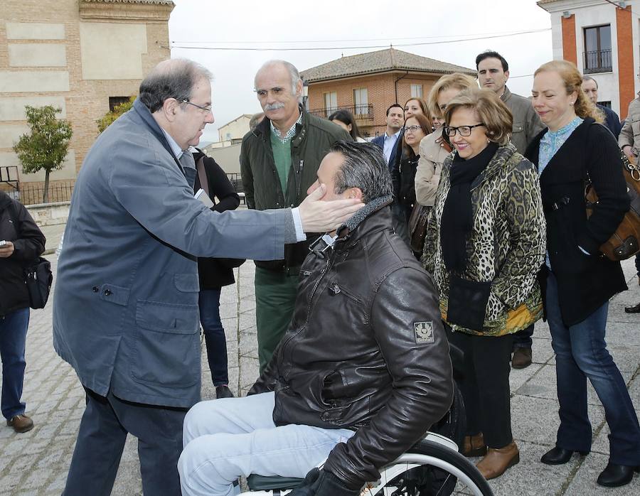 Primeras horas de la Fiesta de Villalar y lectura de textos de Miguel de Cervantes