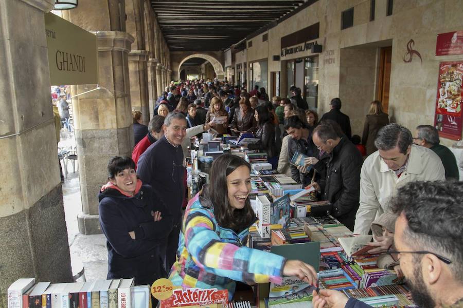 Celebración del Día Internacional del Libro en Salamanca