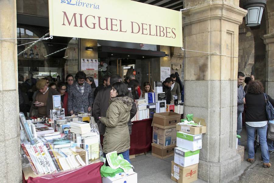 Celebración del Día Internacional del Libro en Salamanca