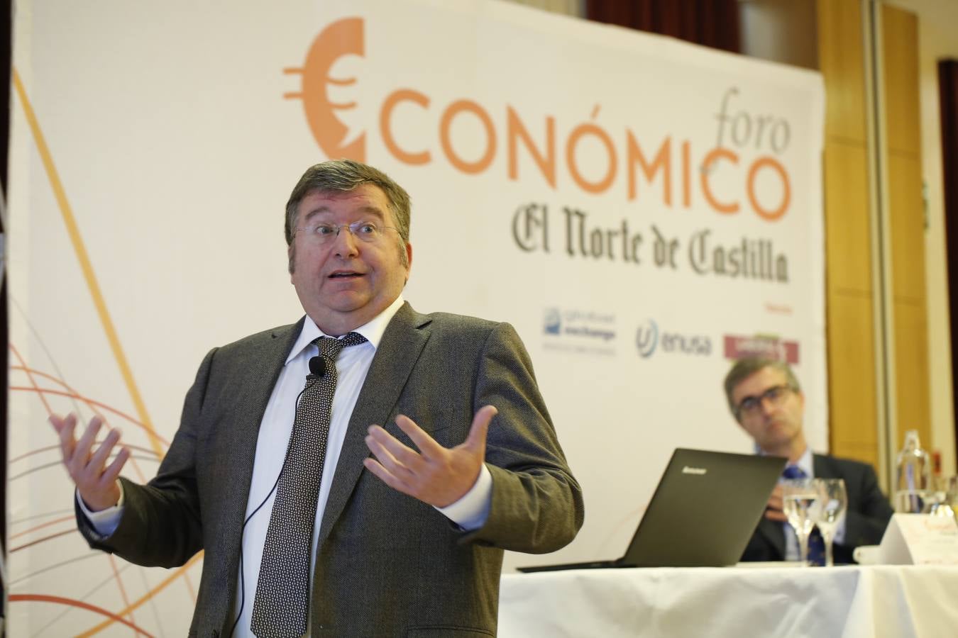 El catedrático Jaume Ventura, en el Foro Económico de El Norte de Castilla en Salamanca