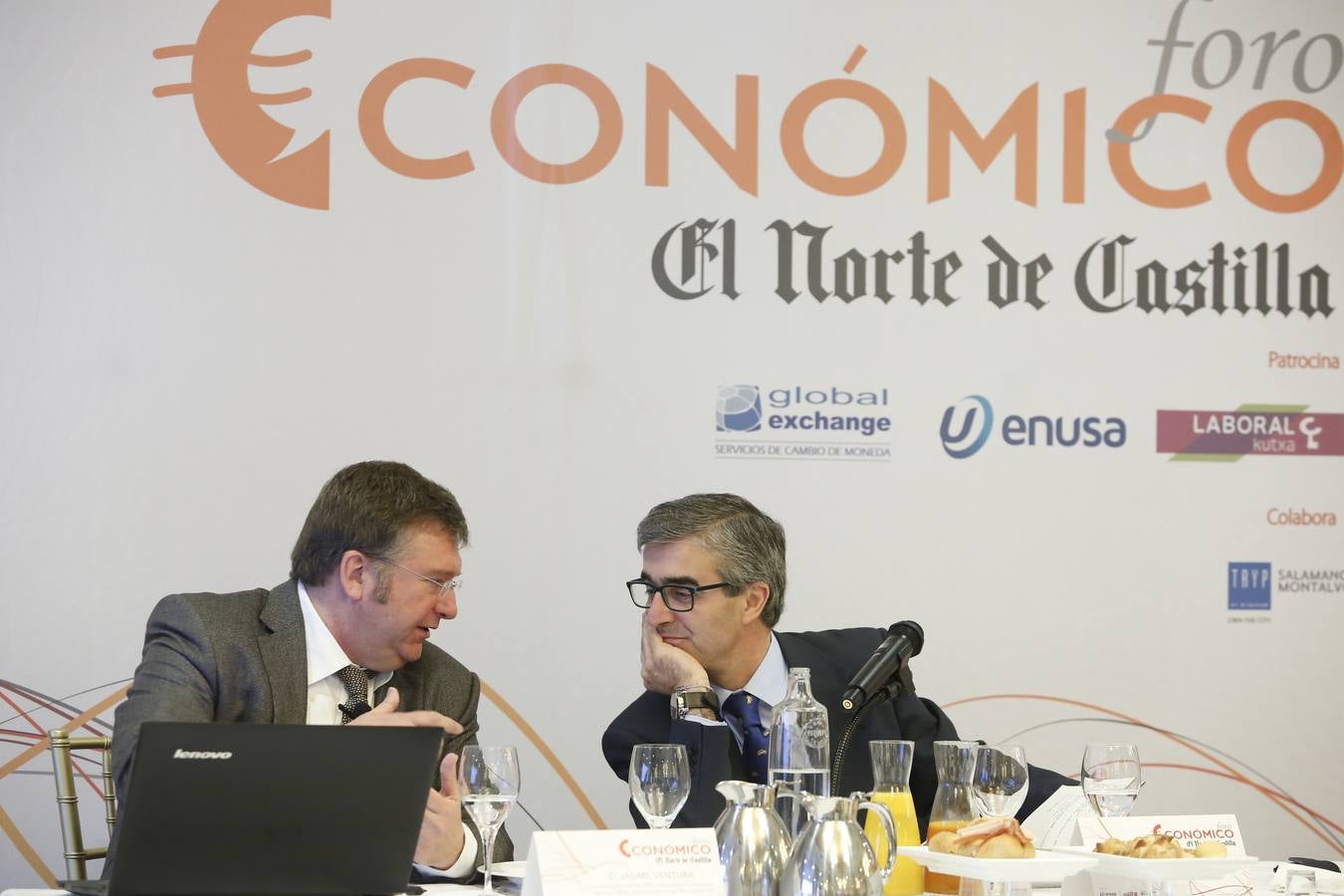 El catedrático Jaume Ventura, en el Foro Económico de El Norte de Castilla en Salamanca