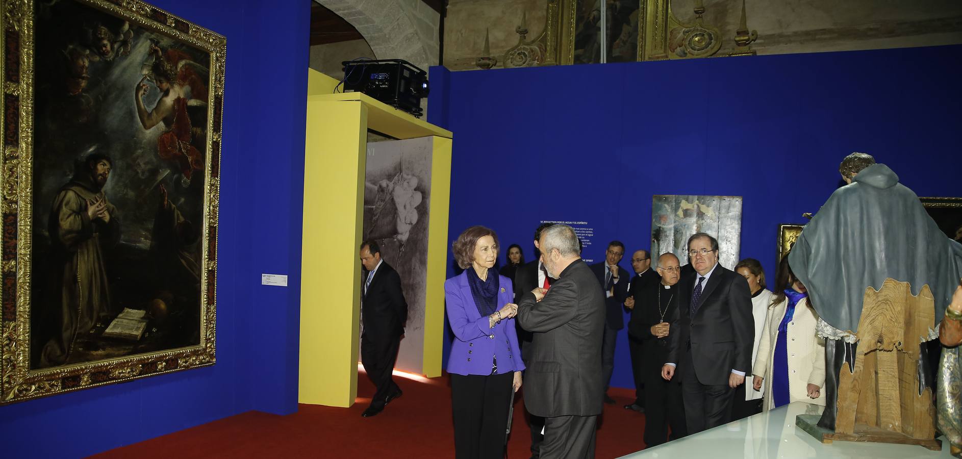 La reina Sofía inaugura Las Edades del Hombre en Toro (Zamora) 1/2
