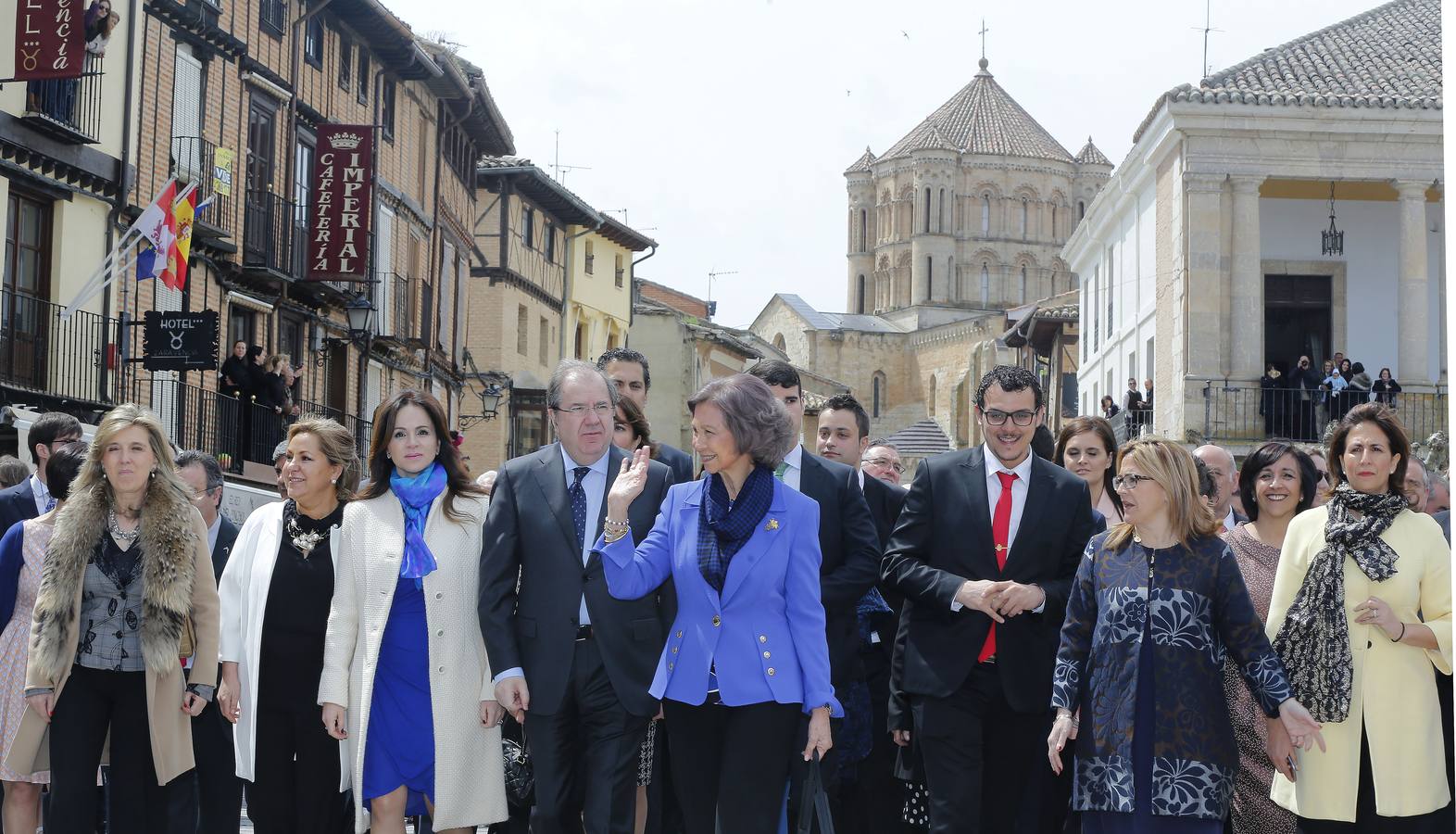 La reina Sofía inaugura Las Edades del Hombre en Toro (Zamora) 1/2