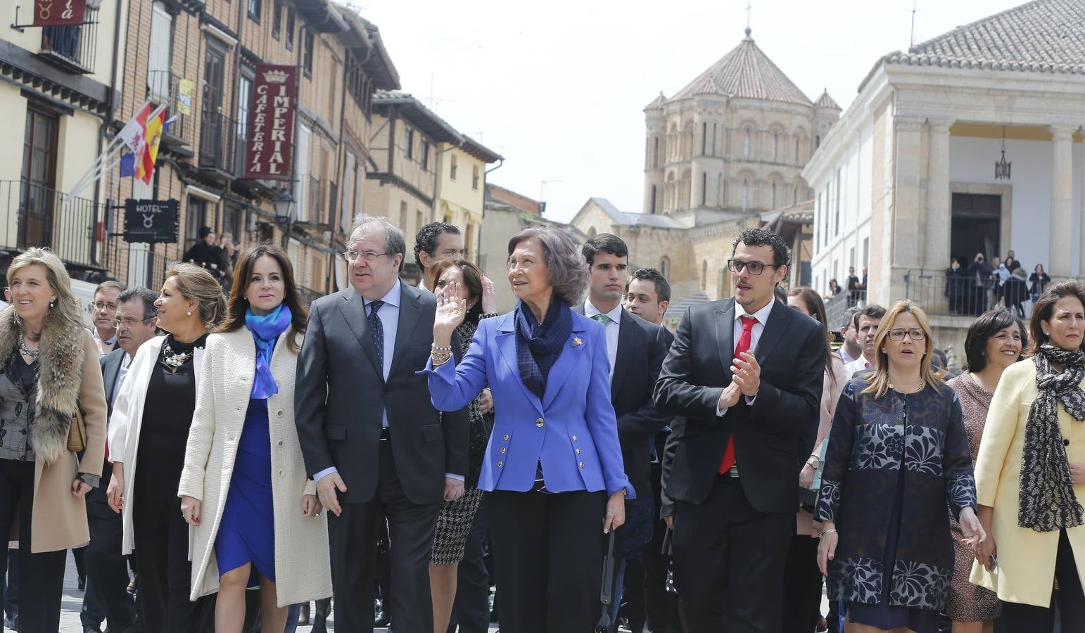 La reina Sofía inaugura Las Edades del Hombre en Toro (Zamora) 1/2