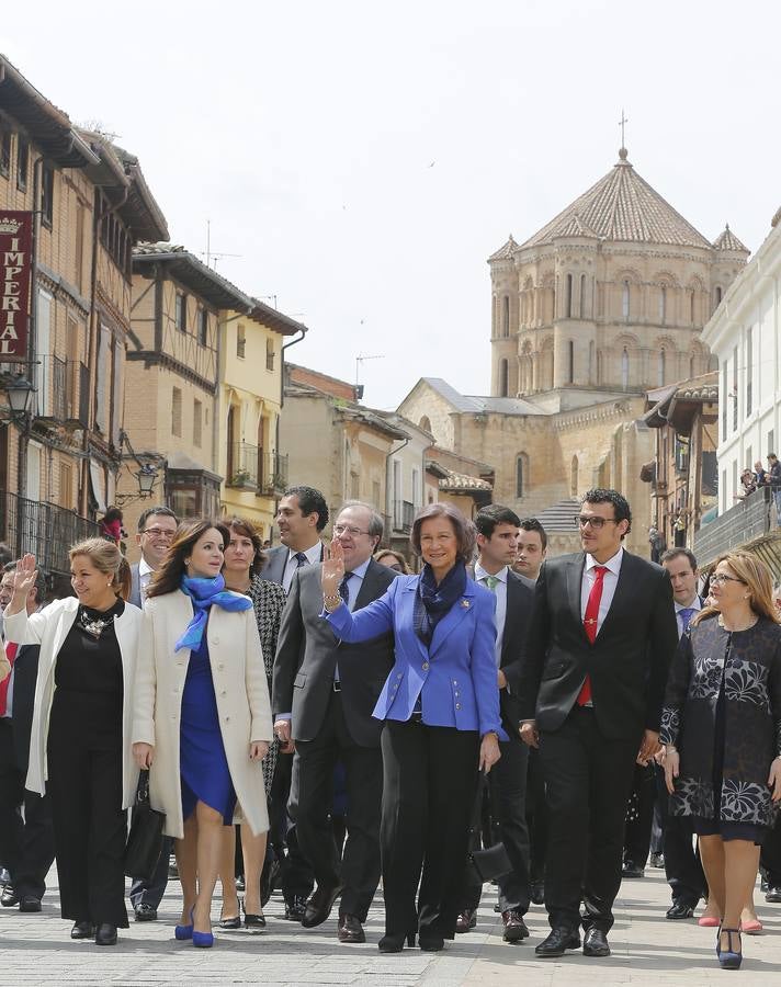 La reina Sofía inaugura Las Edades del Hombre en Toro (Zamora) 1/2