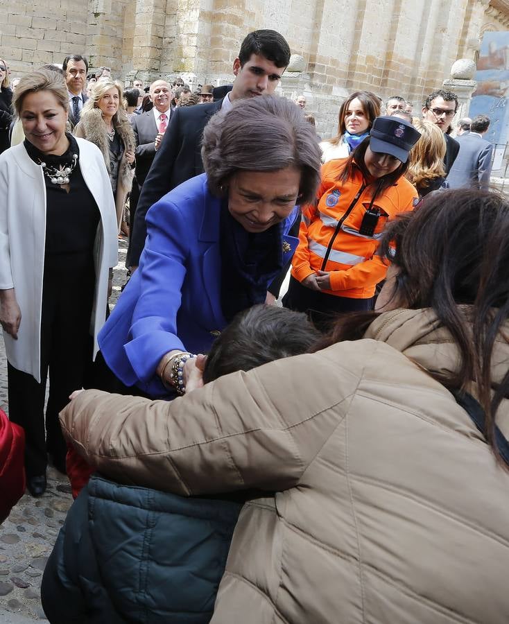 La reina Sofía inaugura Las Edades del Hombre en Toro (Zamora) 1/2