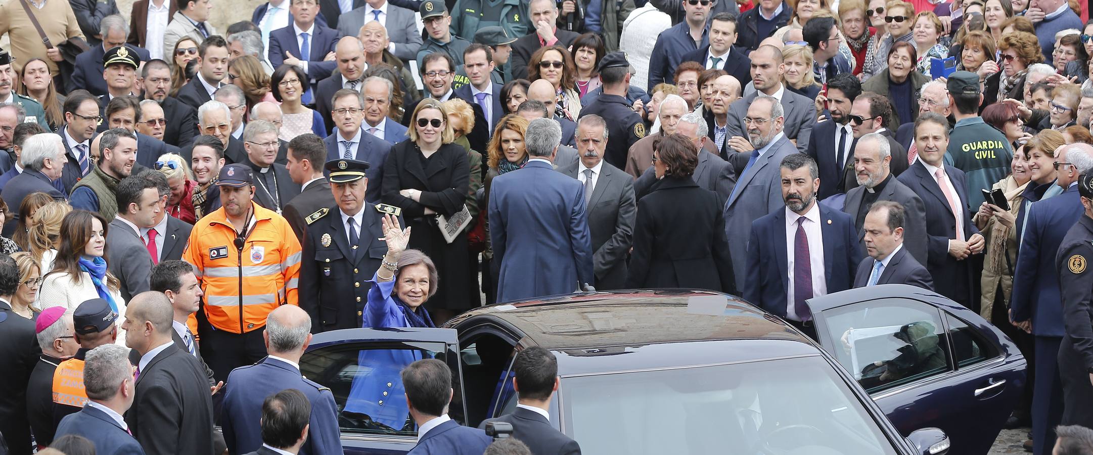 La reina Sofía inaugura Las Edades del Hombre en Toro (Zamora) 2/2