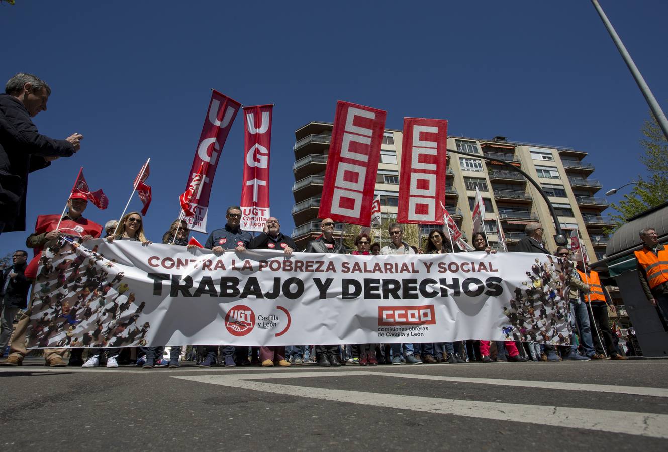 Manifestación del 1 de mayo en Salamanca
