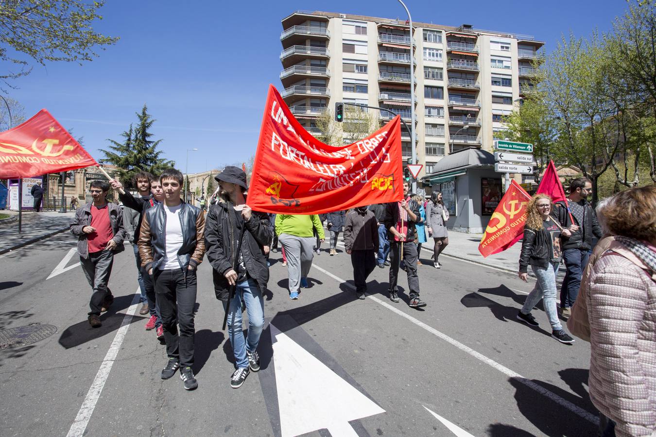 Manifestación del 1 de mayo en Salamanca