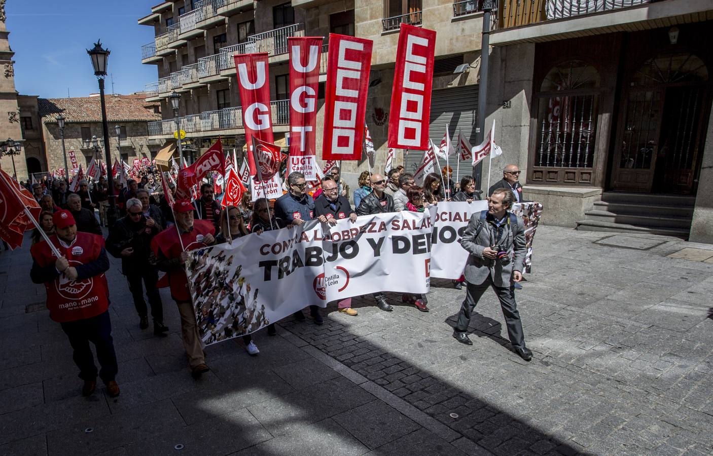 Manifestación del 1 de mayo en Salamanca