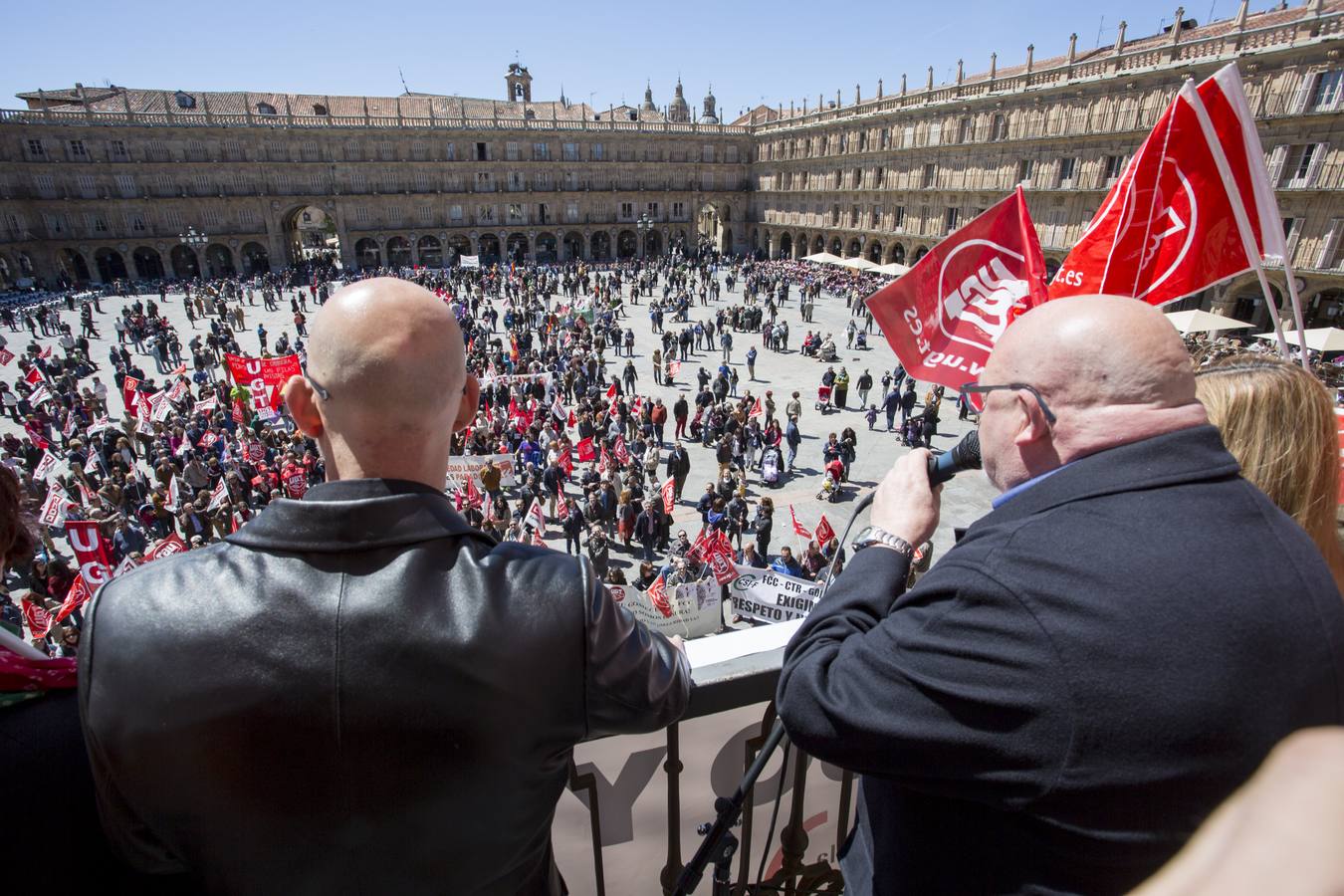 Manifestación del 1 de mayo en Salamanca