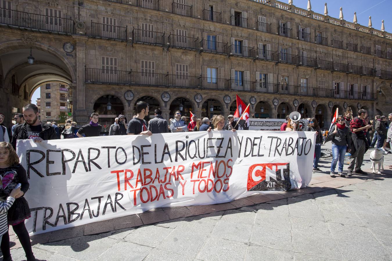 Manifestación del 1 de mayo en Salamanca