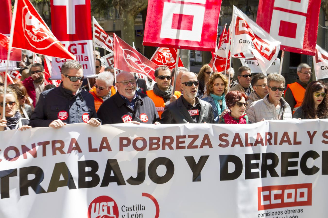 Manifestación del 1 de mayo en Salamanca