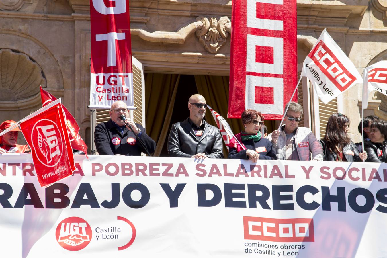 Manifestación del 1 de mayo en Salamanca