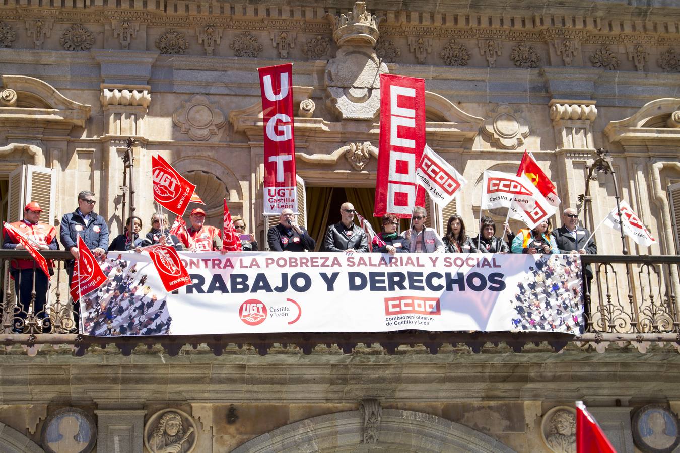 Manifestación del 1 de mayo en Salamanca