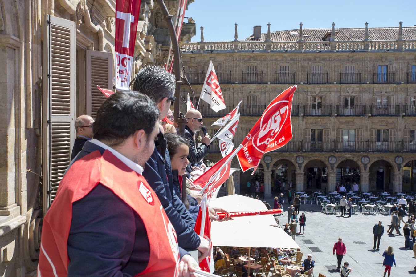 Manifestación del 1 de mayo en Salamanca