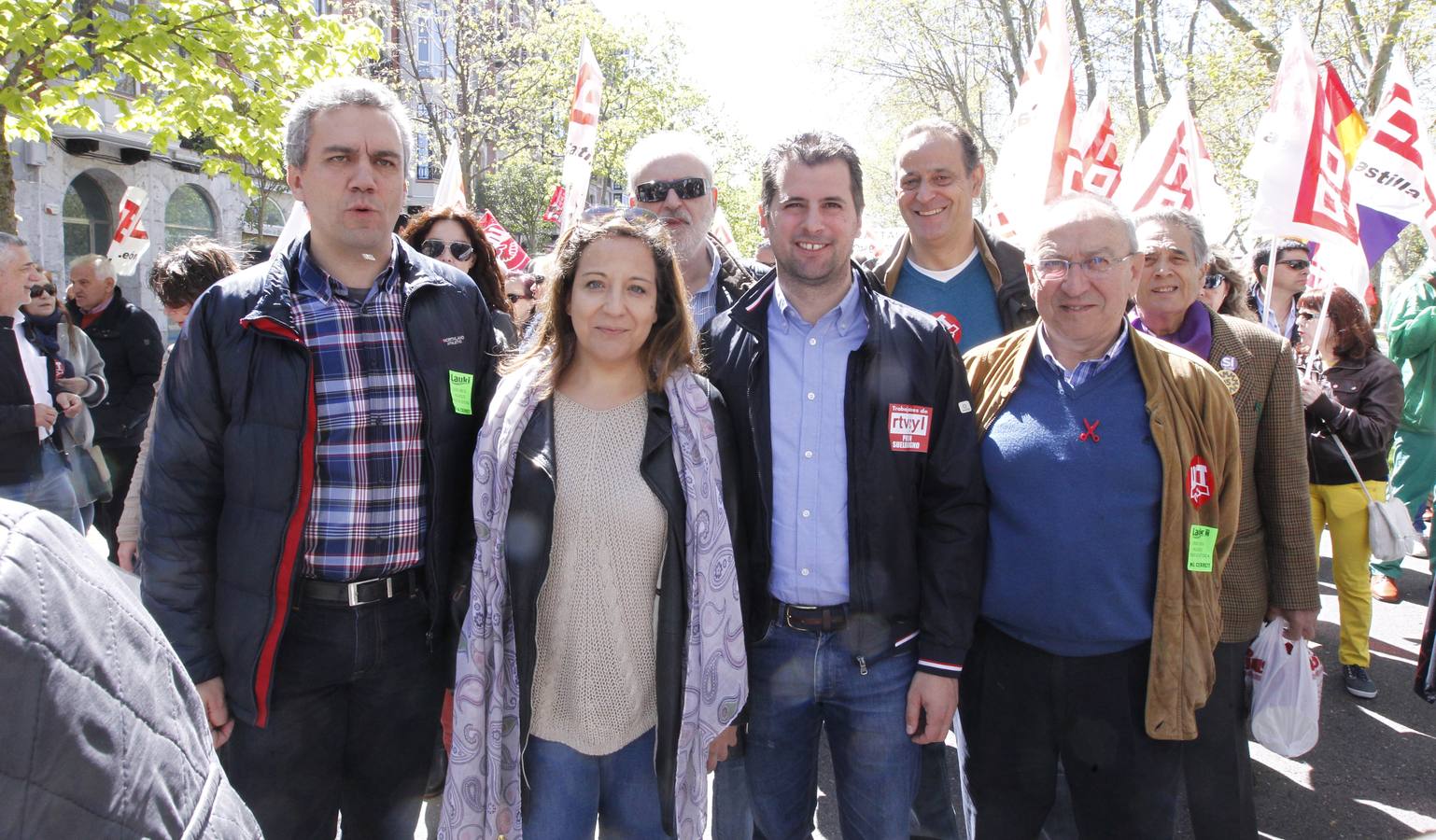 Manifestación del 1º de Mayo en Valladolid